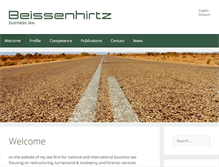 Tablet Screenshot of beissenhirtz.com